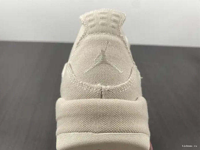 Cheap MAX Retro Canvas Jordan 4 DQ4909-100 Blank (W) 0601